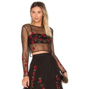 Lovers + Friends Sebastian crop top